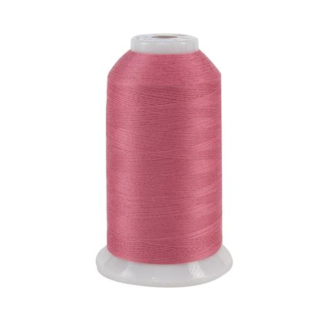 Superior threads - So Fine! #50 #403 Putty 3,280 yd. cone. 50 weight, 3 ply, matte-finish, and lint-free polyester thread. So Fine! thread is a designed for any type of sewing on a home or longarm machine. Its uses include quilting, sewing, and bobbin thread, plus So Fine! cones are compatible will all sergers. So Fine! thread is a vailable in 134 solid colors.
